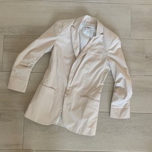 Calvin Klein size 4 light beige blazer